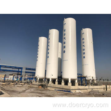 10m3 Insulated Vacuum Storage Tank for LNG